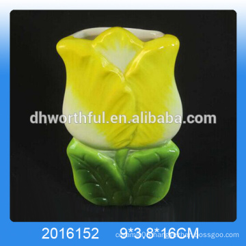Wholesale ceramic aroma humidifier,ceramic air freshener humidifier in flower shape